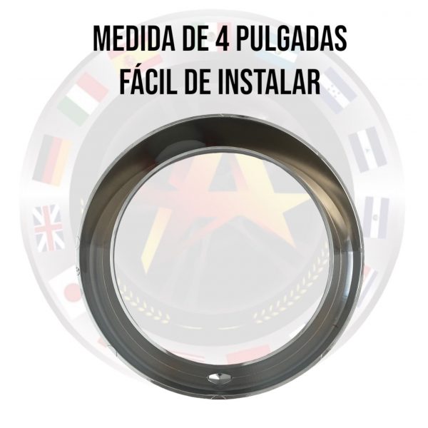 Bisel Con Visera Y Gema Para Velocimetro O Tacometro Fr O Pb - Image 3