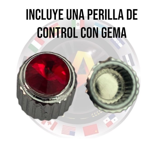 Bisel Cromado Con Gema Para Reloj De Fr - Image 3