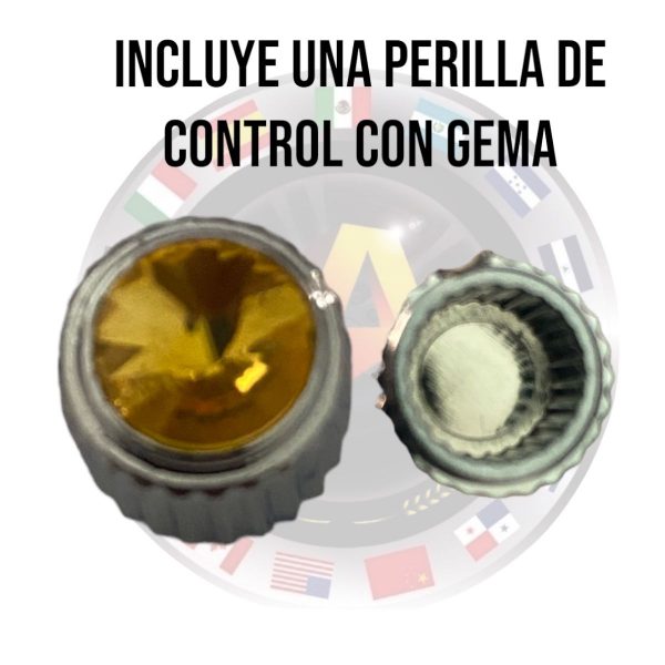 Bisel Cromado Con Gema Para Reloj De Fr - Image 3