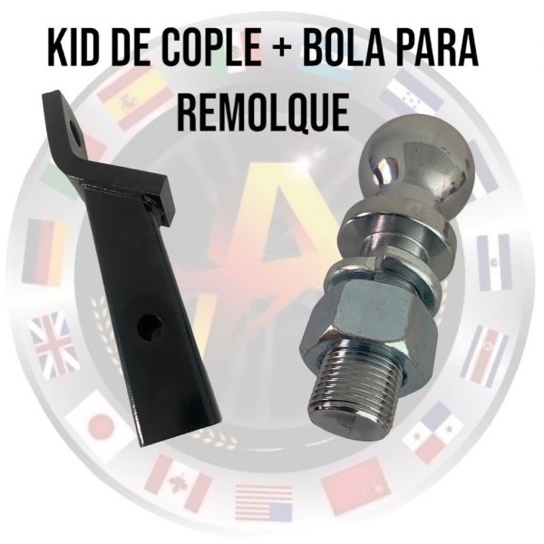 Kid Cople + Bola De Arrastre De Remolque 2pul 5000 Lbs - Image 2
