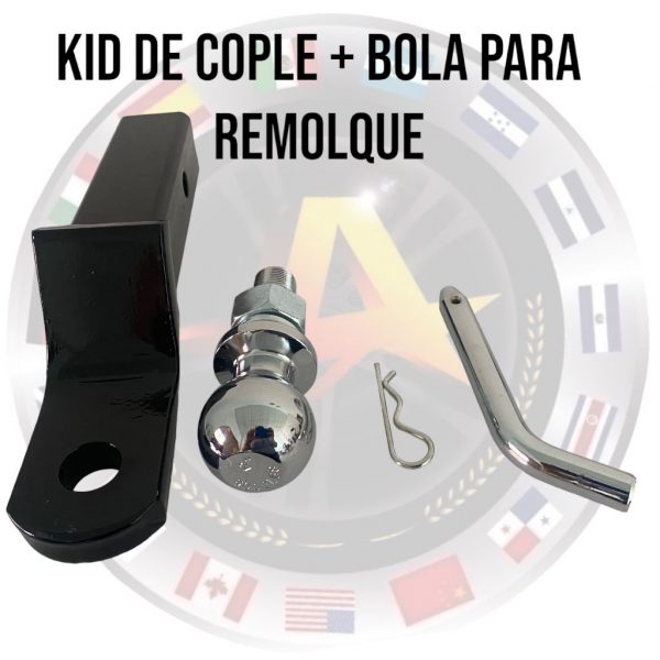 Kid Cople + Bola De Arrastre De Remolque 2pul 6000 Lbs - Image 2