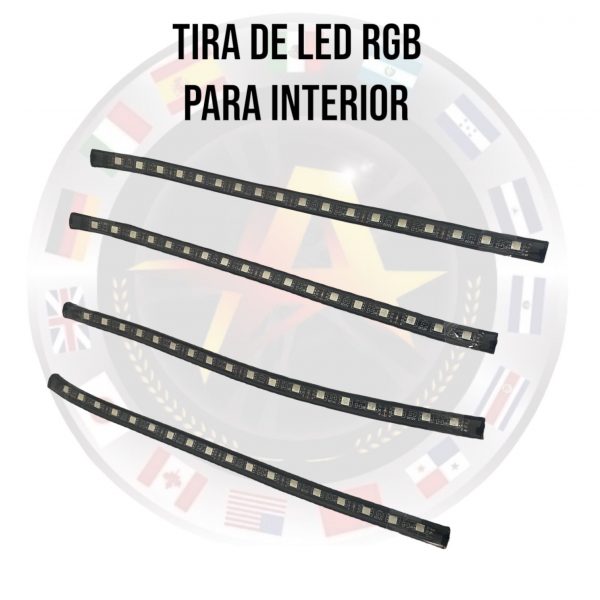 Tiras Led Rgb Para Interior Con Control Y Sensor De Musica - Image 3