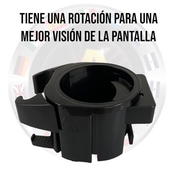 2 En 1 Porta Vaso Y Porta Celular Para Vehículo - Image 2