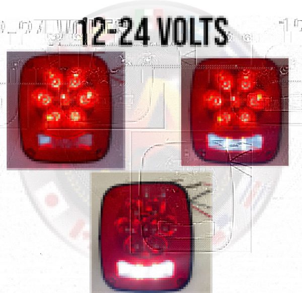 Plafón Calavera 9 Leds Tipo Jeeep 12/24v - Image 3