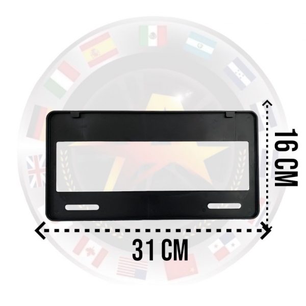 Porta Placa Con Diseño De Disney Para Cubrir Identidad 2pzas - Image 3