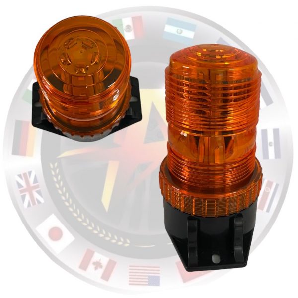 Torreta De 30 Leds De Alta Potencia 12/24v Ambar - Image 5