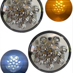 Faro Unidad Redonda 15 Leds 7 Pulgadas 12v Am/bl