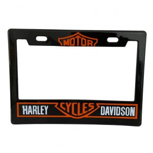 Porta Placa Para Moto Con Diseño Harley Davidson