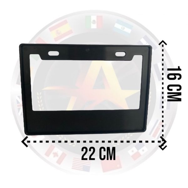 Porta Placa Para Moto Con Diseño Racing Fox Verde - Image 4