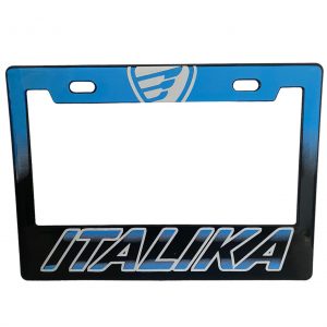 Porta Placa Para Moto Con Diseño Italika