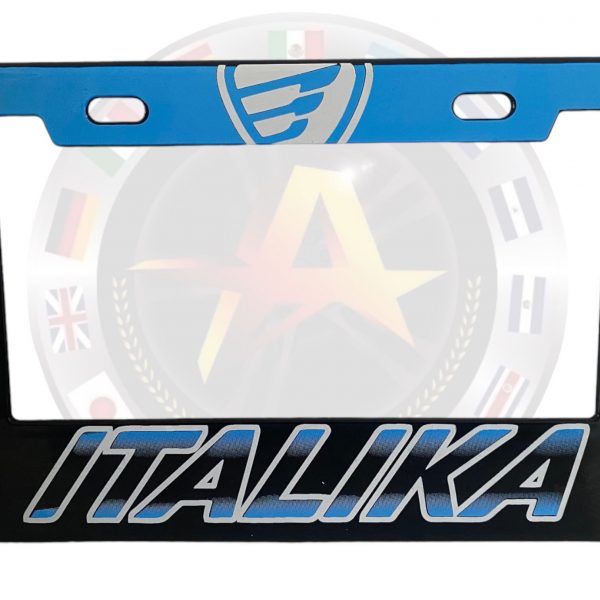 Porta Placa Para Moto Con Diseño Italika - Image 5