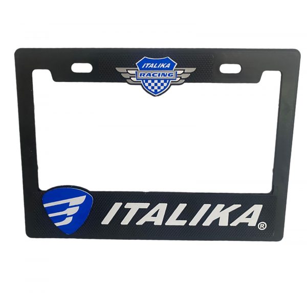 Porta Placa Para Moto Con Diseño Italika Racing