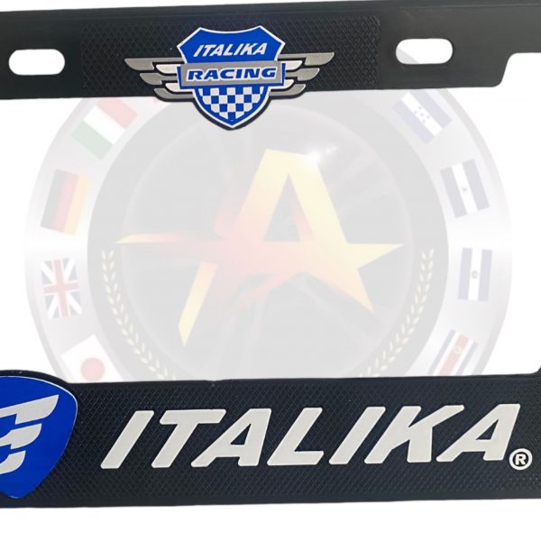 Porta Placa Para Moto Con Diseño Italika Racing - Image 4