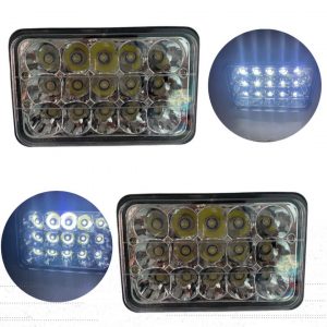 Faro Principal Rectangular De 15 Leds 5 Pulgadas