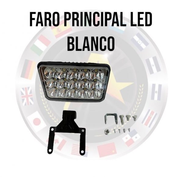 Faro Principal Rectangular De 15 Leds 5 Pulgadas - Image 2