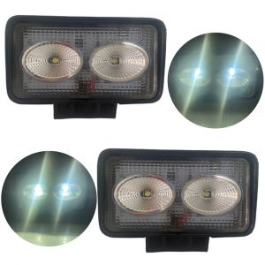 Faro De Dos Potentes Leds Diamantados 20w