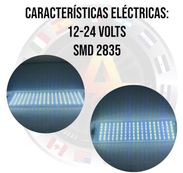 Barra Led Para Domo Color:blanco 12/24v - Image 3