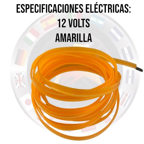 Hilo Neon 3 Metros Para Interiores Flexible - Image 3