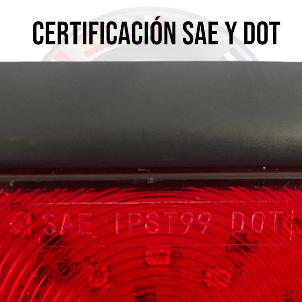Plafón Ovalado De 54 Leds Para Camión 12/24v Con Base Negra - Image 3