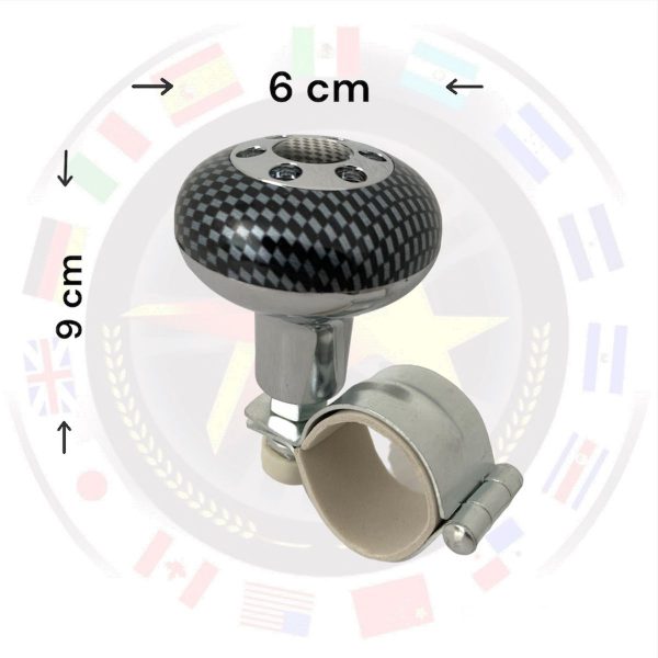 Perilla Para Volante Carbonizada - Image 3