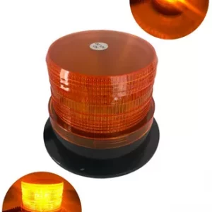 Torreta De 9 Hiper Leds Con Base Magnética 12v Ámbar