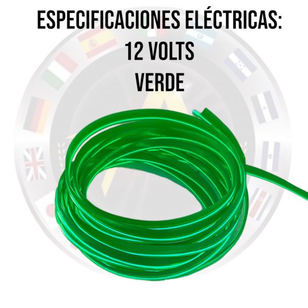 Hilo Neon 3 Metros Para Interiores Flexible - Image 2