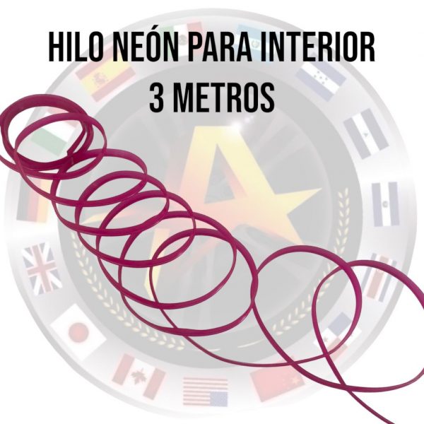 Hilo Neon 3 Metros Para Interiores Flexible - Image 3