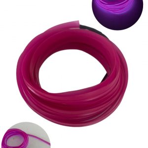 Hilo Neon 3 Metros Para Interiores Flexible