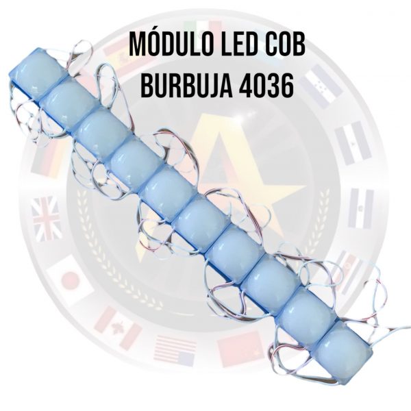 Plafon Tipo Modulos De Led Cob Burbuja 4036 20 Piezas Azul - Image 2