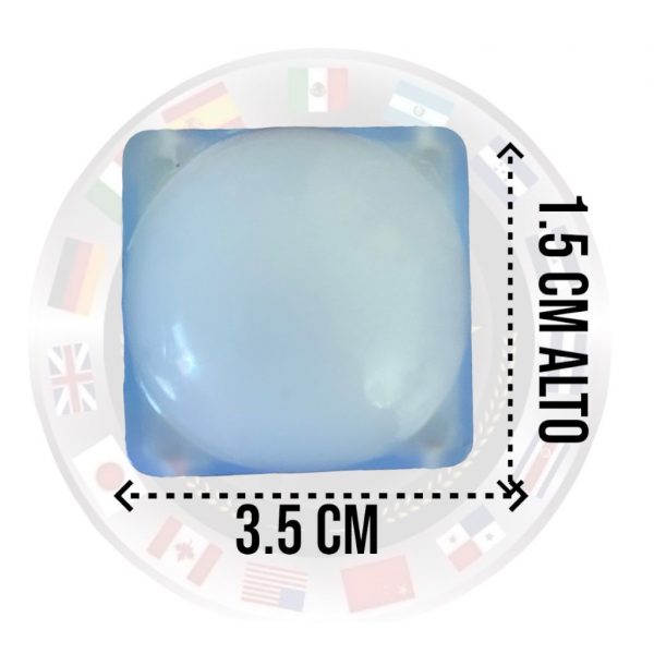 Plafon Tipo Modulos De Led Cob Burbuja 4036 20 Piezas Azul - Image 5