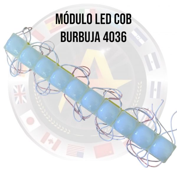 Plafon Tipo Modulos De Led Cob Burbuja 4036 20 Piezas Ambar - Image 2
