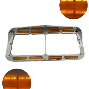 Bisel Cromado Con Luz Secuencial Para Kenworth