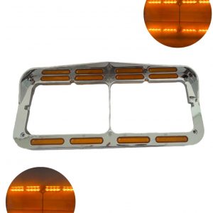 Bisel Cromado Con Luz Secuencial Para Kenworth