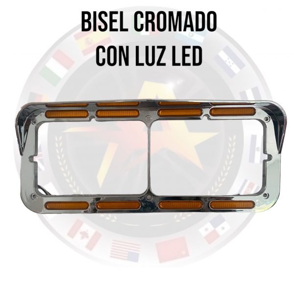 Bisel Cromado Con Luz Secuencial Para Kenworth - Image 5