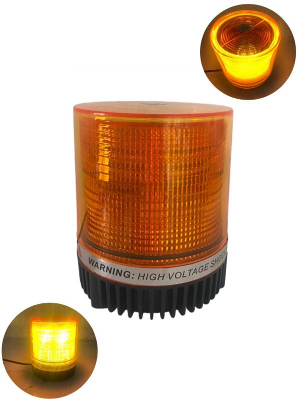 Torreta De 26 Leds Con Base Magnetica 12v Ambar