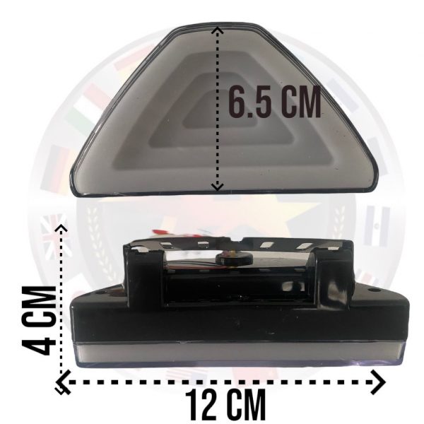 Stop Universal De Luz Gel 12v Ambar/rojo - Image 5
