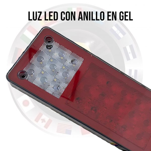 Calavera Para Nissan Estaquita De Led Con Plasma 2 Piezas - Image 3