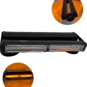 Barra Doble De Led Con 4 Módulos 12-24v Ambar