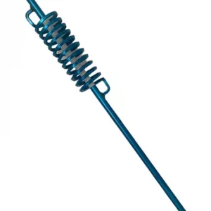 Antena Palomar Bobina Cuadrada 1.5m Metros Azul Metálico