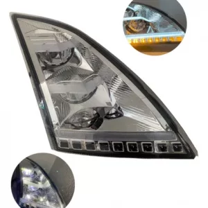 Faros De Led Cromados Para Volvo 4ta Generación