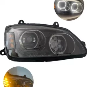 Faro Unidad De Leds Negros Para Kenworth T660