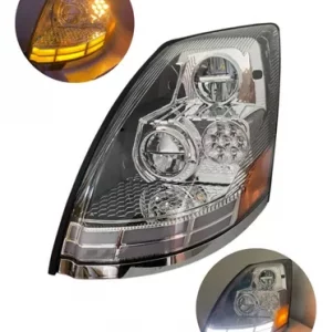 Faros De Led Cromados Para Volvo 3ra Generación