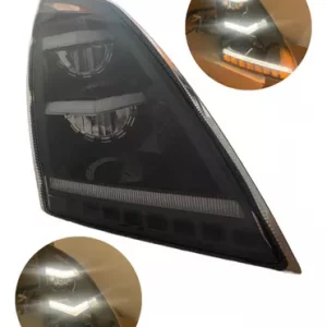 Faros De Led Negros Para Volvo 4ta Generación