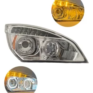 Faro De Led Cromado Para Freightlner Cascadia