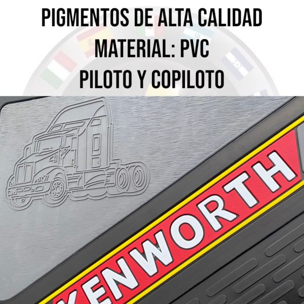 Juego De Tapete Dos Piezas Para Kenworth T800/t600/w900 - Image 3