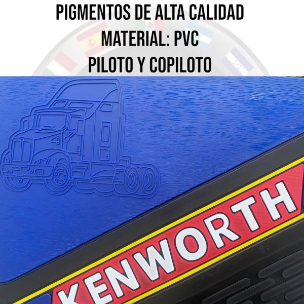 Juego De Tapete Dos Piezas Para Kenworth T800/t600/w900 - Image 3