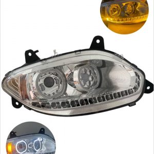 Faros De Led Cromados Para International Lt