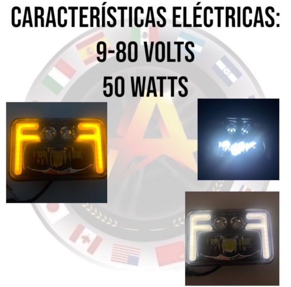 Faro de 6 LEds y Cuartos Gel - Image 6