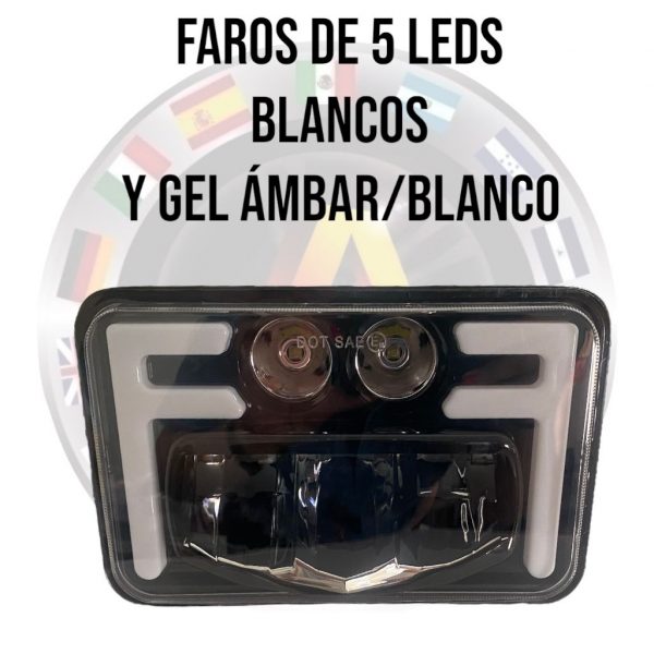 Faro de 6 LEds y Cuartos Gel - Image 4