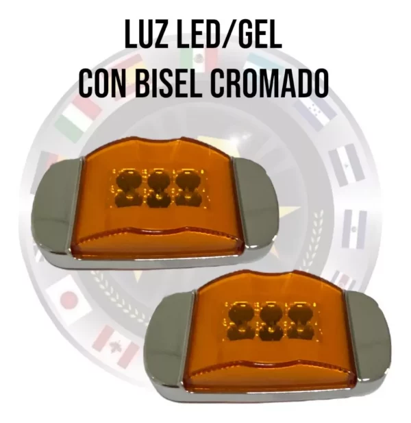 Plafón Tipo Carrito De Led Con Gel 12/24v Precio Par - Image 3